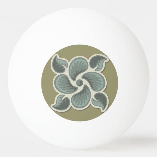 Balle De Ping Pong Tuile déco 2 (Dos)