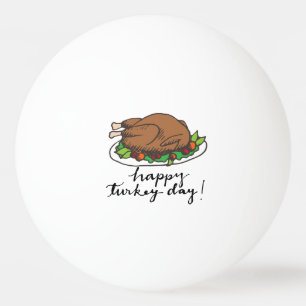 Balle De Ping Pong Turquie Thanksgiving Ping Pong Ball