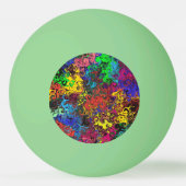 Balle De Ping Pong Twirlers colorés Abstraits / (Devant)