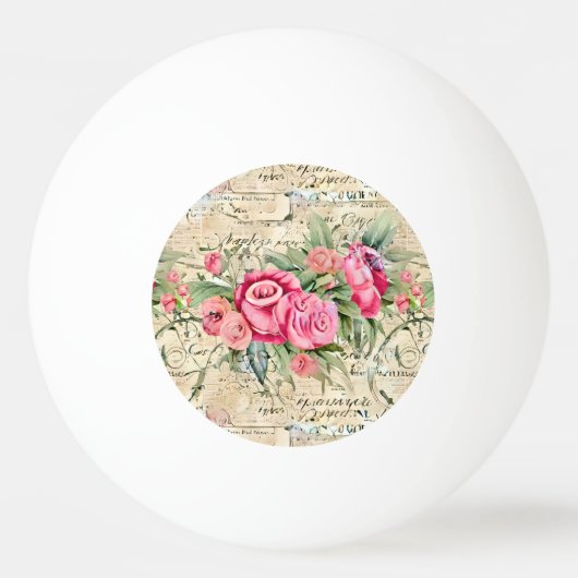 Balle De Ping Pong Un Ephémère français série 26 (Devant)