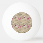 Balle De Ping Pong Une Ephemera Design Series 20 (Dos)