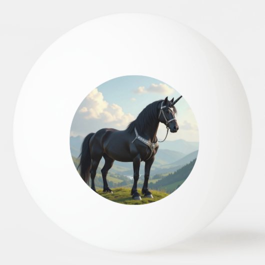Balle De Ping Pong Unicorne (Devant)