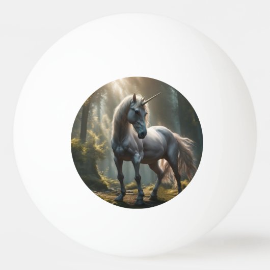 Balle De Ping Pong Unicorne (Devant)