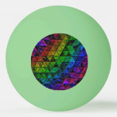 Balle De Ping Pong Verre de fierté (Dos)