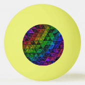 Balle De Ping Pong Verre de fierté (Dos)