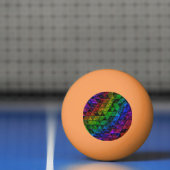 Balle De Ping Pong Verre de fierté (Filet)