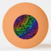 Balle De Ping Pong Verre de fierté (Dos)