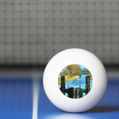 BALLE DE PING PONG VERROUILLAGE DE BATEAU (Filet)