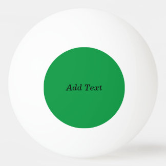 Balle De Ping Pong Vert Créer votre propre bouton Ajouter du texte