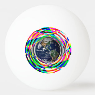 Balle De Ping Pong Vibes de la Terre par Kenneth Yoncich