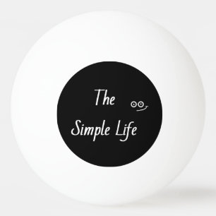Balle De Ping Pong 'vie simple'