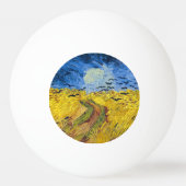 Balle De Ping Pong Vincent van Gogh - Wheatfield with Crows (Dos)
