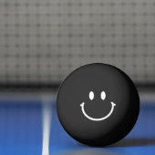 Balle De Ping Pong Visage Heureux (Filet)