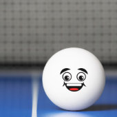 Balle De Ping Pong Visage joyeux (Filet)