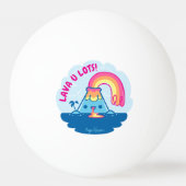 Balle De Ping Pong Volcan de Kawaii (Dos)