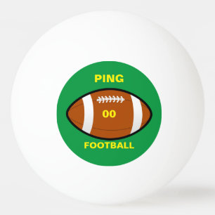 Balle De Ping Pong Votre Équipe Football Ping Pong Ball