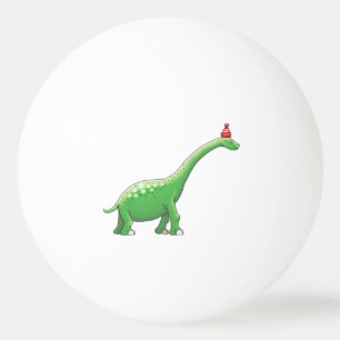 Balle De Ping Pong Walter le Dinosaure