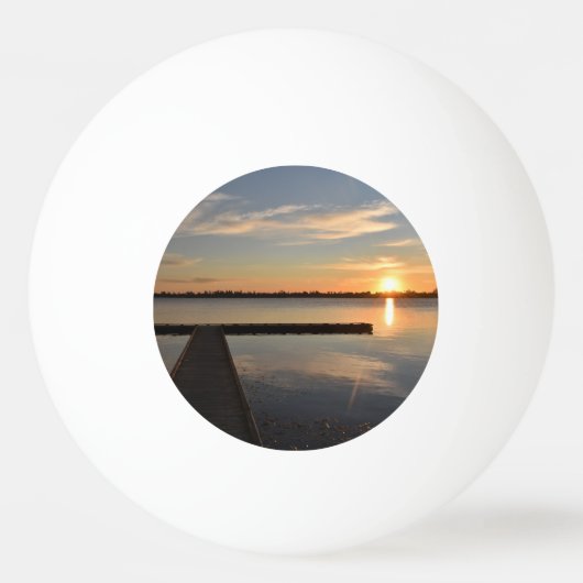 Balle De Ping Pong Wendouree Twilight Tranquillité Ping Ping Balls (Dos)