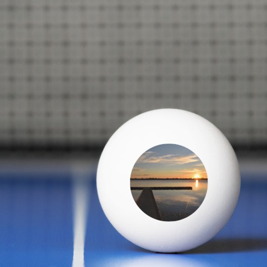 Balle De Ping Pong Wendouree Twilight Tranquillité Ping Ping Balls (Filet)