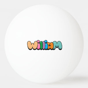 Balle De Ping Pong William