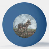 Balle De Ping Pong Wolfdog (Dos)