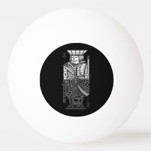 Balle De Ping Pong Ying Yang King