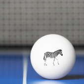 Balle De Ping Pong Zèbre (Filet)
