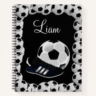 Balle de soccer Carnet spirale