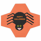Balle de soccer d'Halloween Black Spider (Plat)