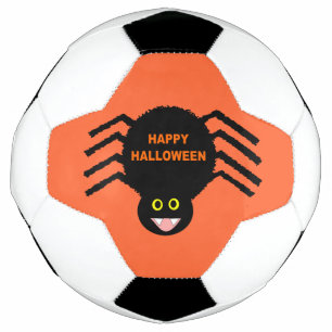 Balle de soccer d'Halloween Black Spider