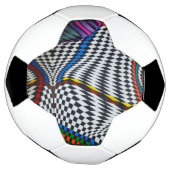 Balle de soccer d'illusion optique (Tourné)