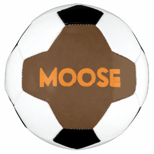 Balle de soccer d'orignal