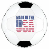 Balle de soccer fabriquée aux Etats-Unis (Devant)
