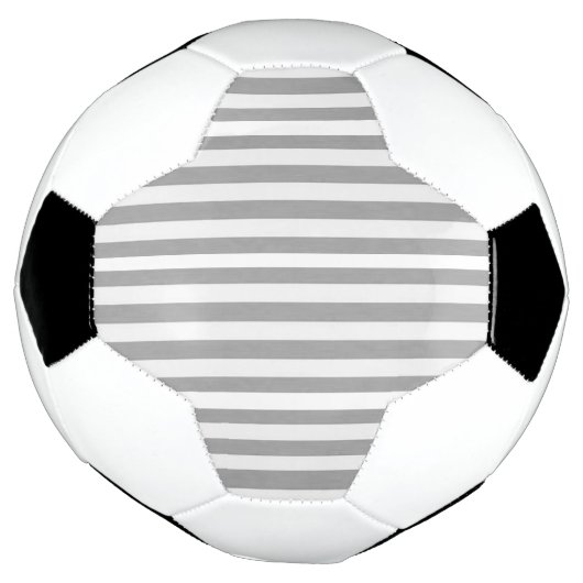 Balle de soccer Gris et blanc (Tourné)