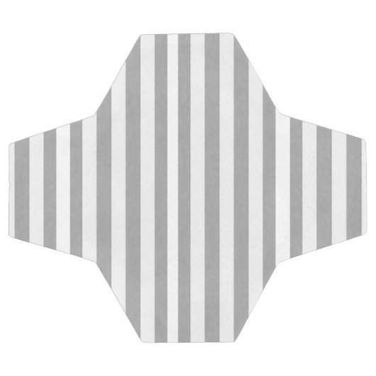 Balle de soccer Gris et blanc (Plat)