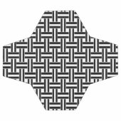 Balle de soccer noir et blanc (Plat)