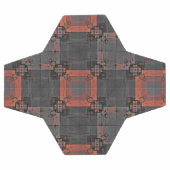 Balle de soccer orange et gris (Plat)