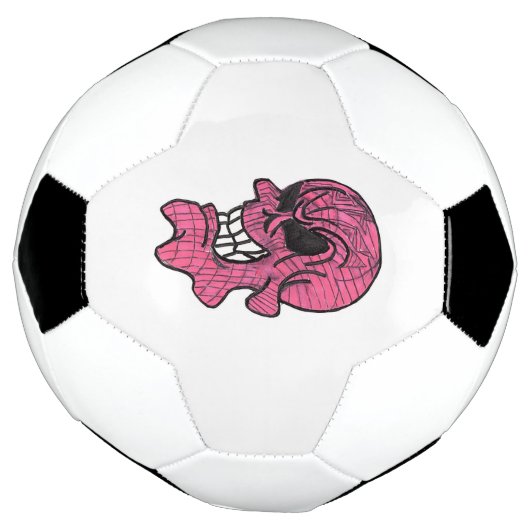 Balle de soccer rose (Tourné)