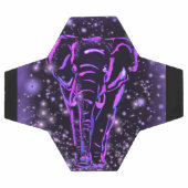 Balle de soccer violet éléphant (Plat)