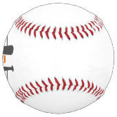 Balle De Softball 2 côtés conception personnalisée (Devant)