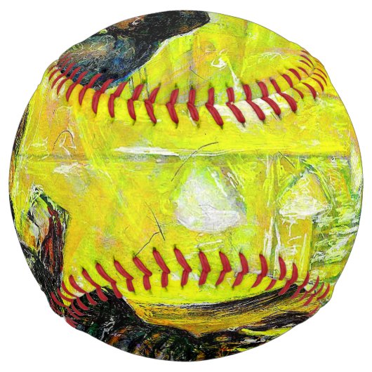 Balle De Softball A Day Off from Crazy (Devant)