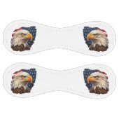 Balle De Softball Aigle à drapeau américain (Panneaux)