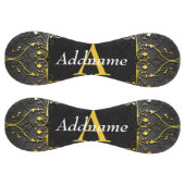 Balle De Softball Ajouter votre nom et votre initiale (Panneaux)