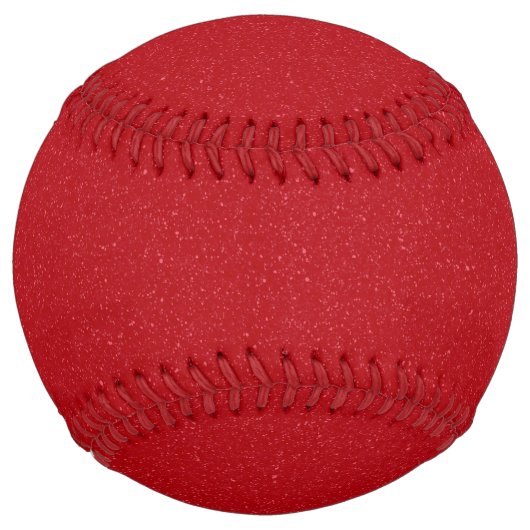 Balle De Softball All-Tomato Red Custom Softball with Texture (Devant)