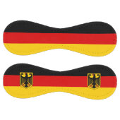 Balle De Softball Allemagne Drapeau et blason Patriotique (Panneaux)