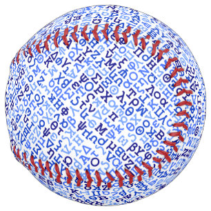 Balle De Softball alphabet grec