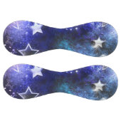 Balle De Softball Arrière - plan spatial avec étoiles (Panneaux)