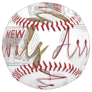 Balle De Softball Arrivée Fleurie Personnalisée Baseball Softball
