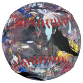 Balle De Softball art aléatoire (Dos)