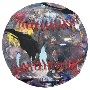 Balle De Softball art aléatoire
